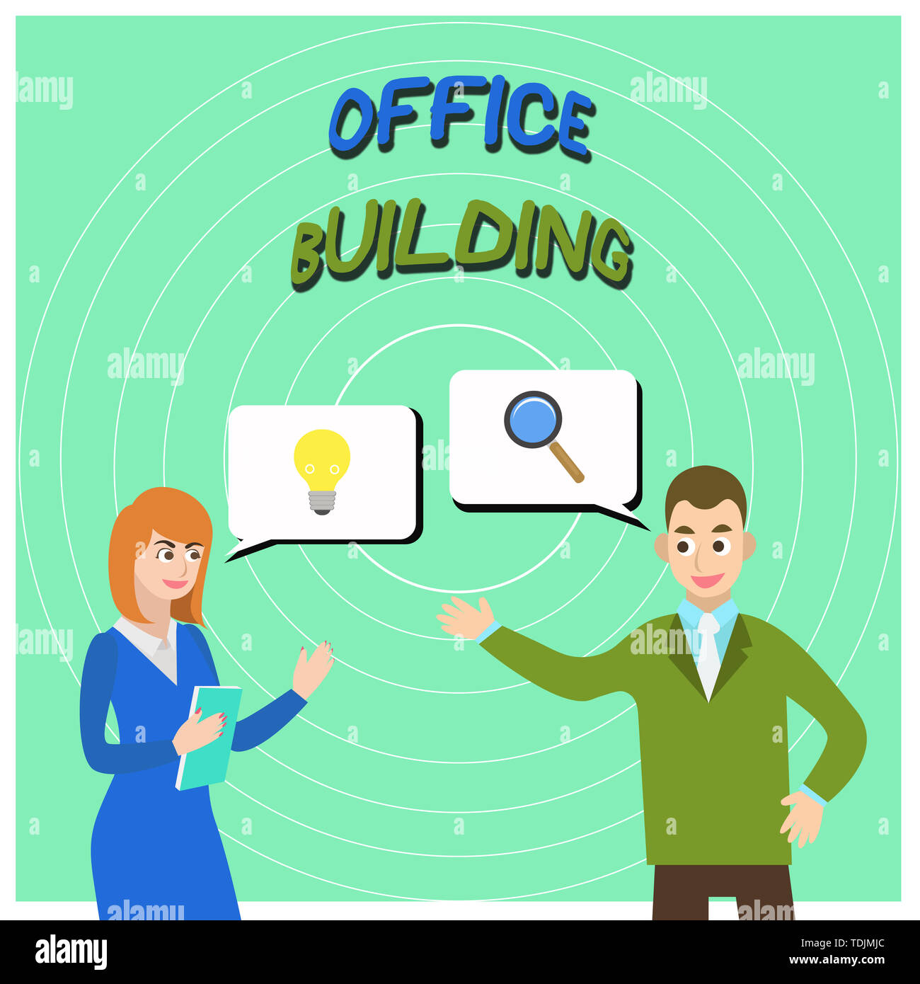 Conceptual hand writing showing Office Building. Concept meaning