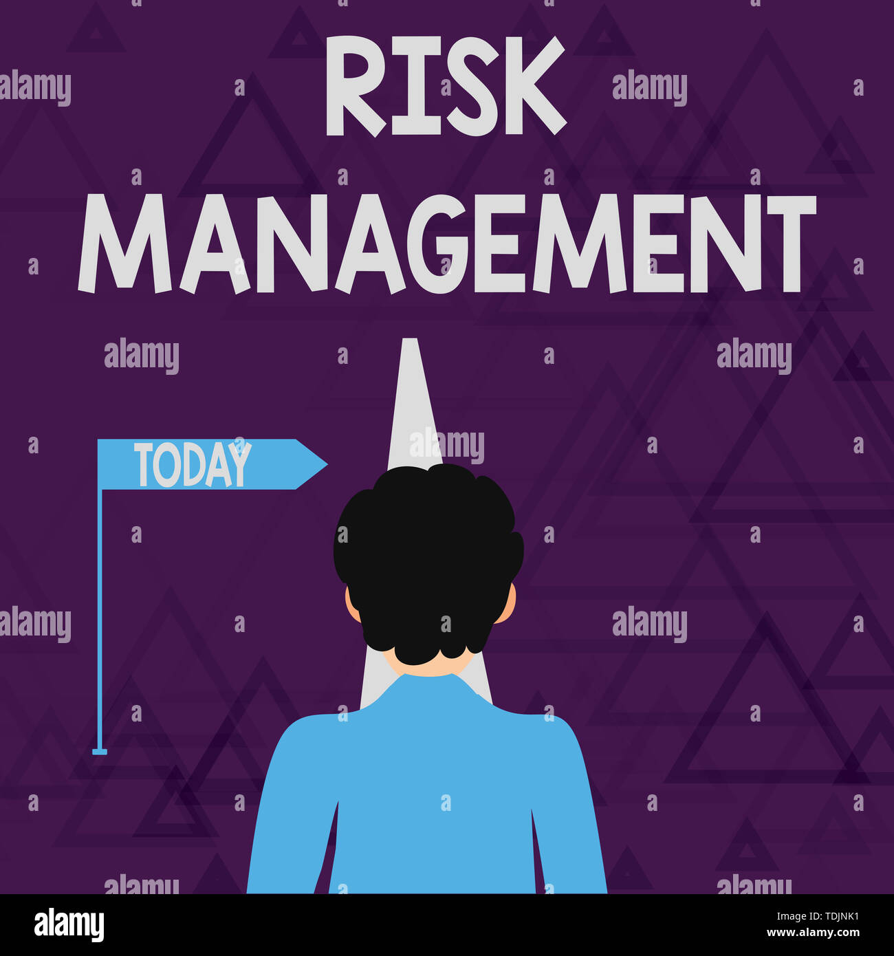 Writing note showing Risk Management. Business concept for evaluation ...
