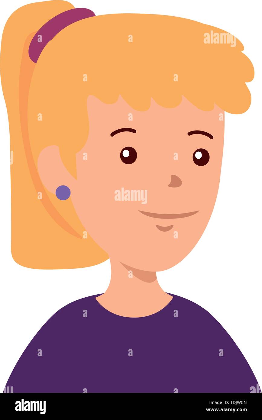 cute little student girl character Stock Vector Image & Art - Alamy