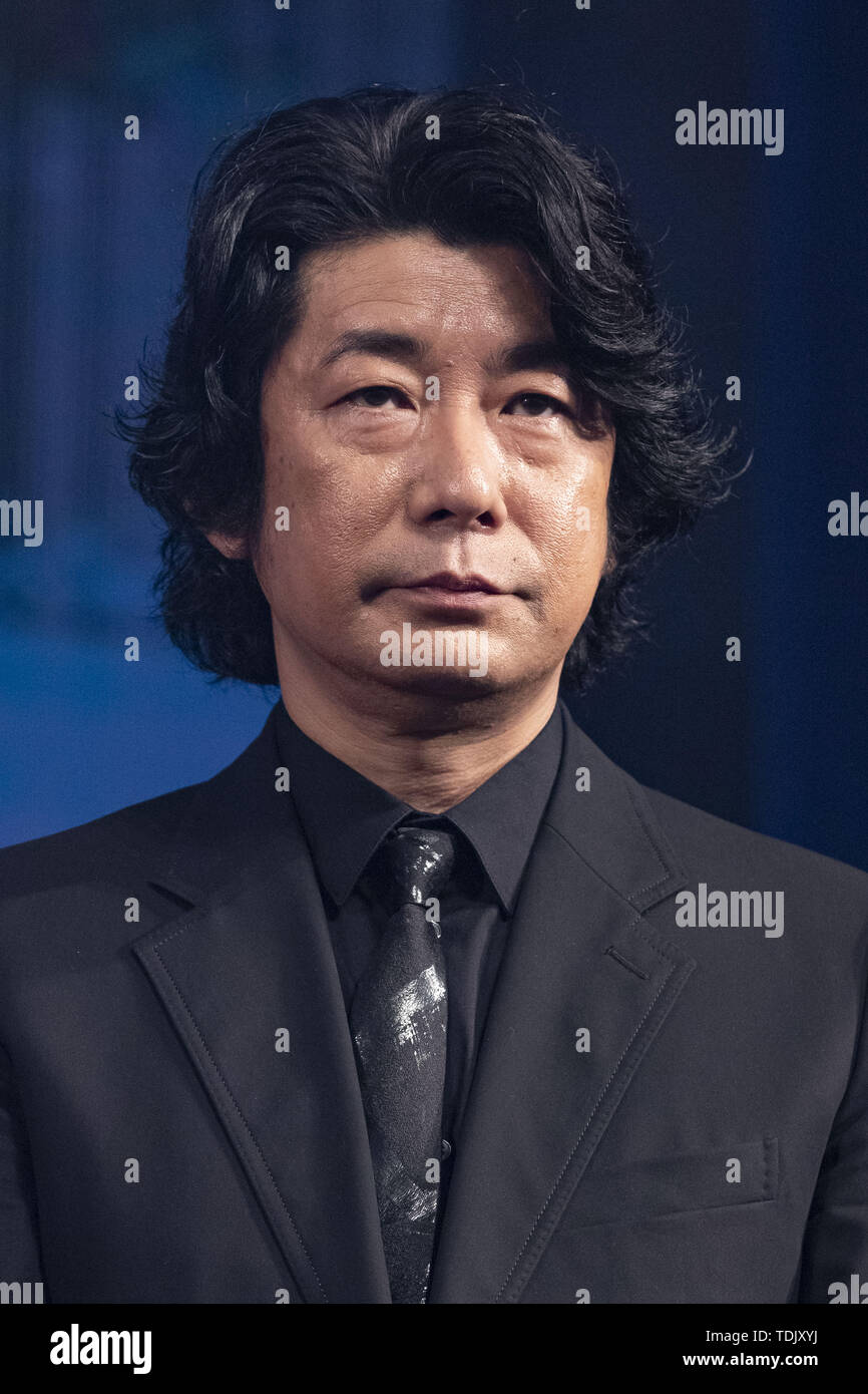 June 16, 2019 - Tokyo, Japan - Japanese actor Masatoshi Nagase attends the Short Shorts Film Festival & Asia 2019 (SSFF & Asia) Award Ceremony at Jingu Kaikan. The SSFF & Asia is one of the largest international short film festivals in Asia held in Tokyo from May 29 to June 16. For the first time, the four winners of this years' festival will become eligible for the 2020 Academy Awards (Oscars) on its short film category. (Credit Image: © Rodrigo Reyes Marin/ZUMA Wire) Stock Photo