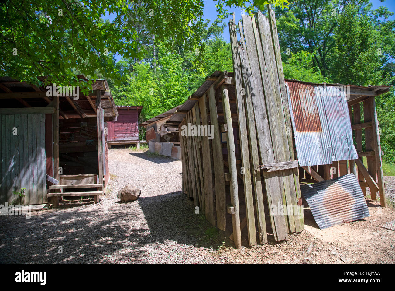 Perryville, Arkansas Typical housing in slums around the world, shown