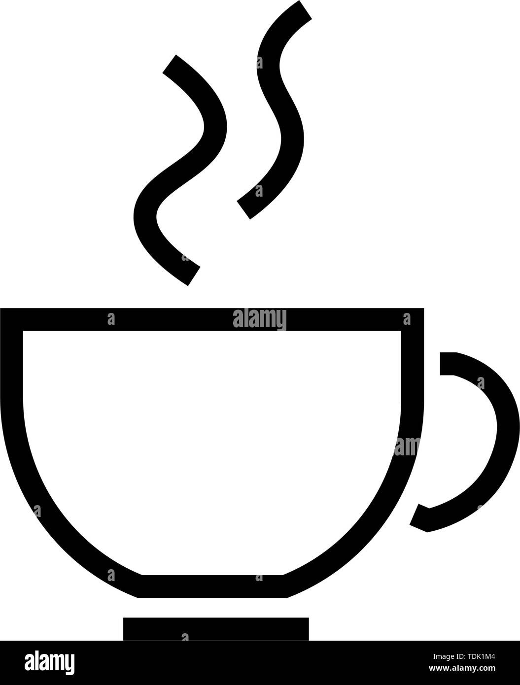 Coffee Icon Vector Stock Vector Image & Art Alamy