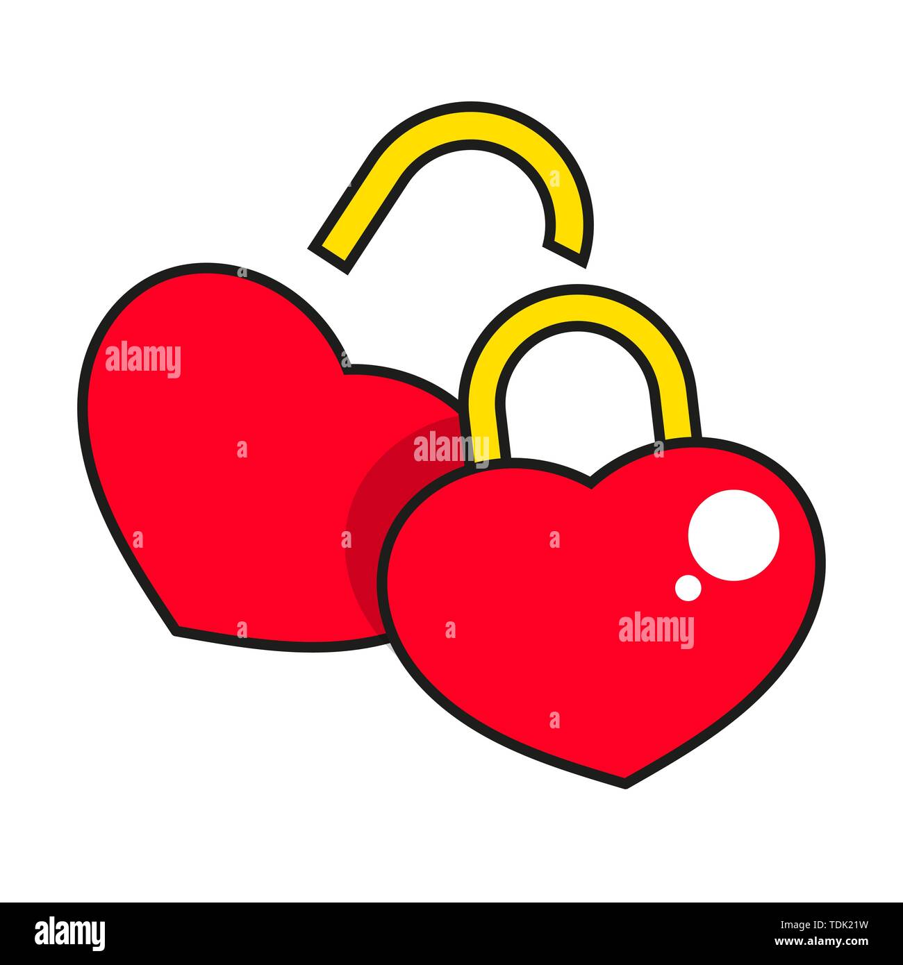 Lock Icon Vector. Lock Vector Design. Sign Design. Flat Style. Vector Eps 10 Stock Vector