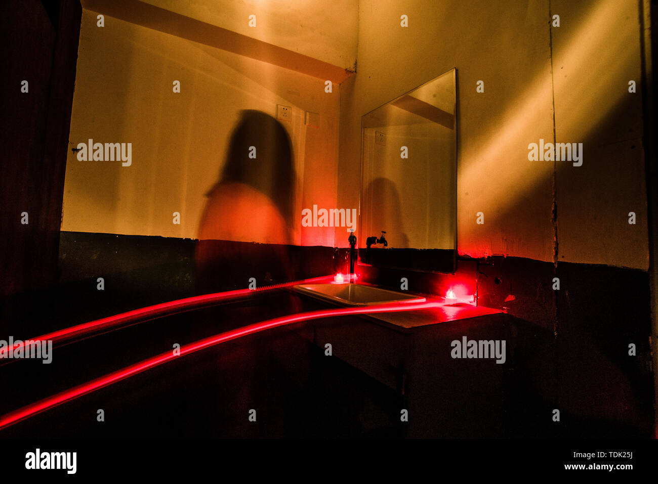 Creepy House Room Ghost Stock Photos Creepy House Room