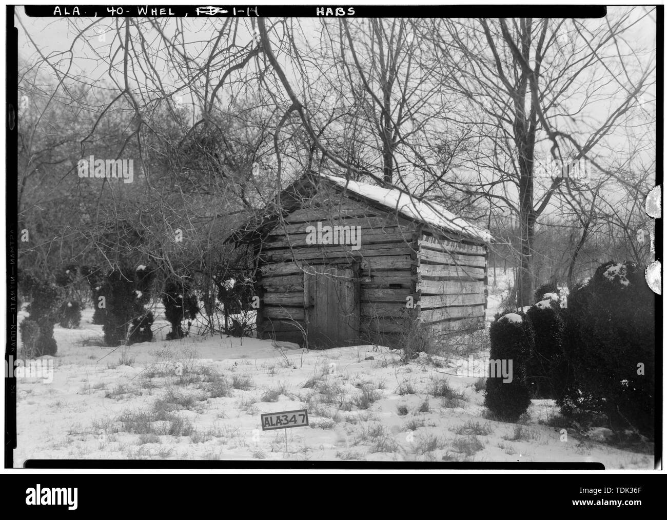 Historic American Buildings Survey Alex Bush, Photographer, January 21