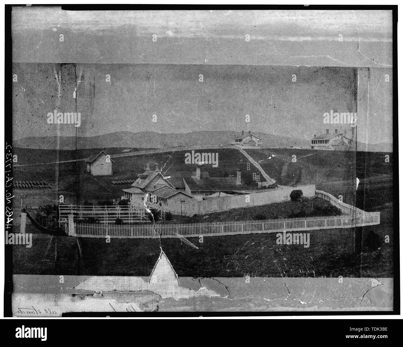 OLD OFFICE Benicia Arsenal, Benicia Industrial Park, Benicia, Solano County, CA Stock Photo