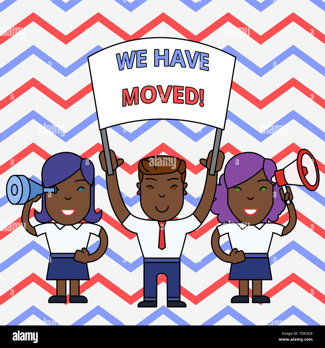 Conceptual Hand Writing Showing We Have Moved Concept Meaning To