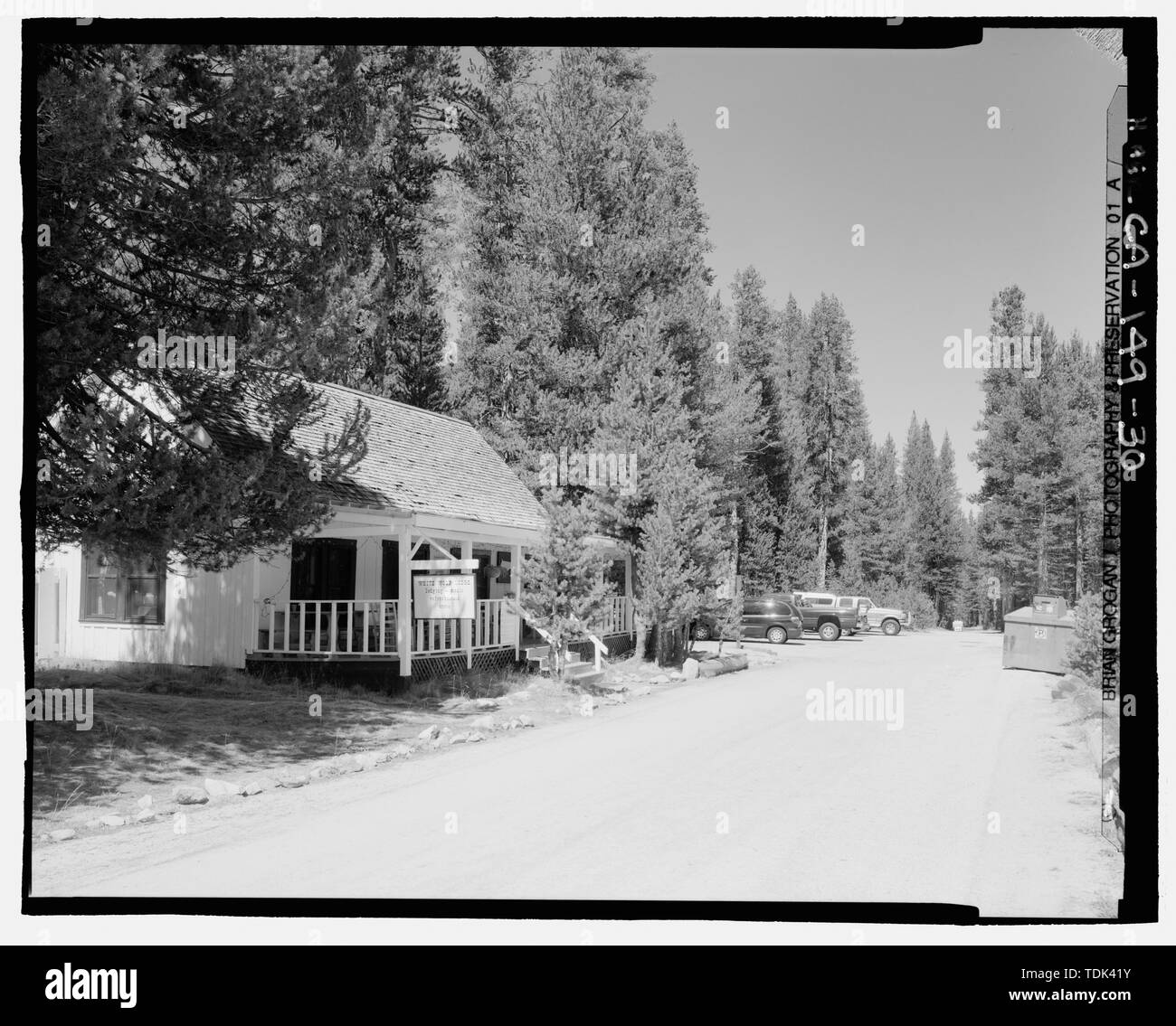 Yosemite view lodge Black and White Stock Photos & Images Alamy