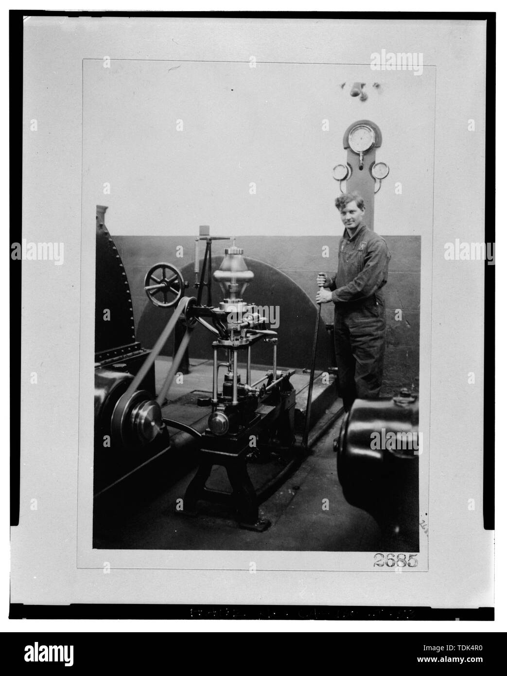 Hydroelectric power plant operator hi-res stock photography and images ...