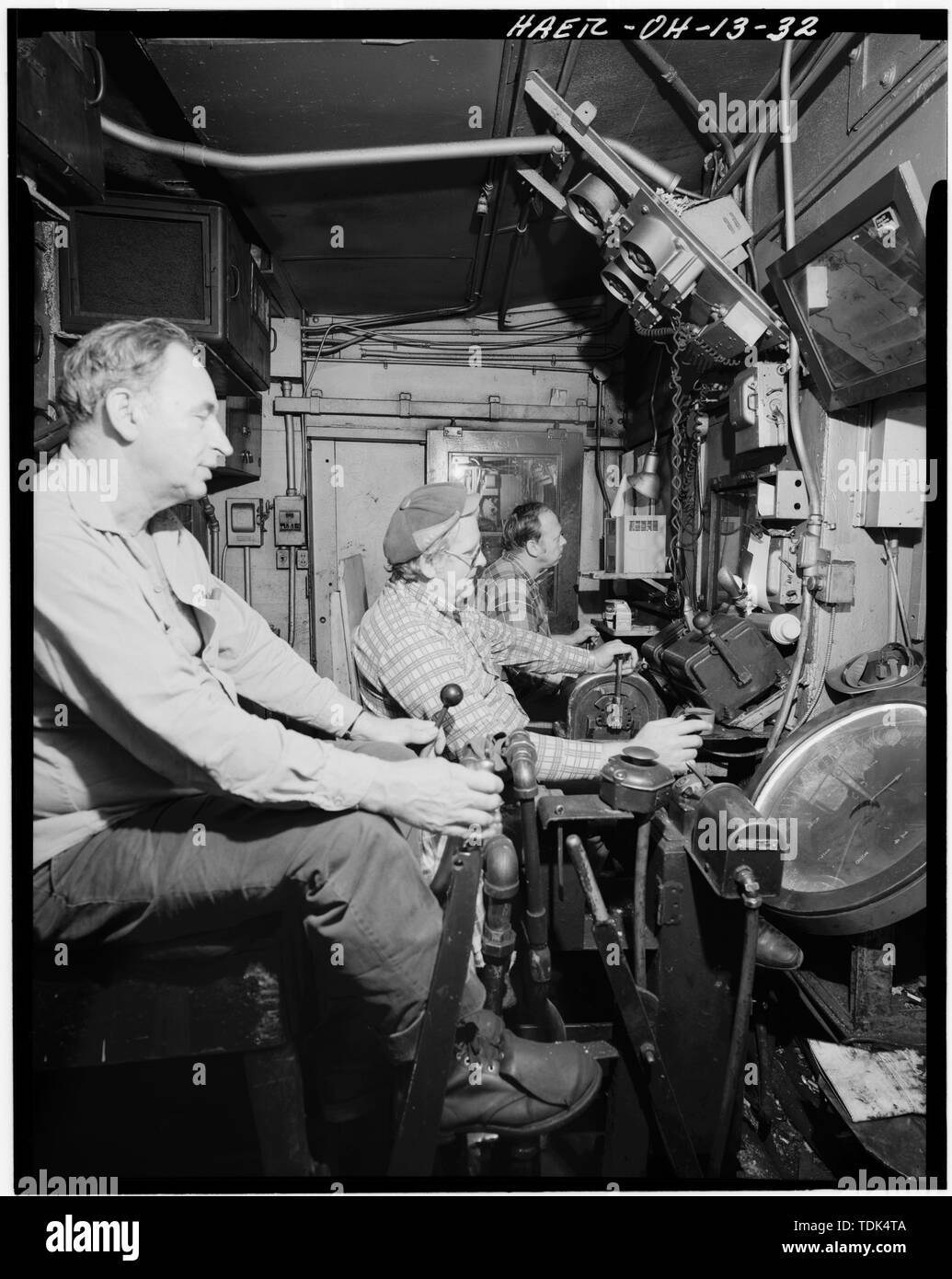 Stationary engineer Black and White Stock Photos & Images - Alamy