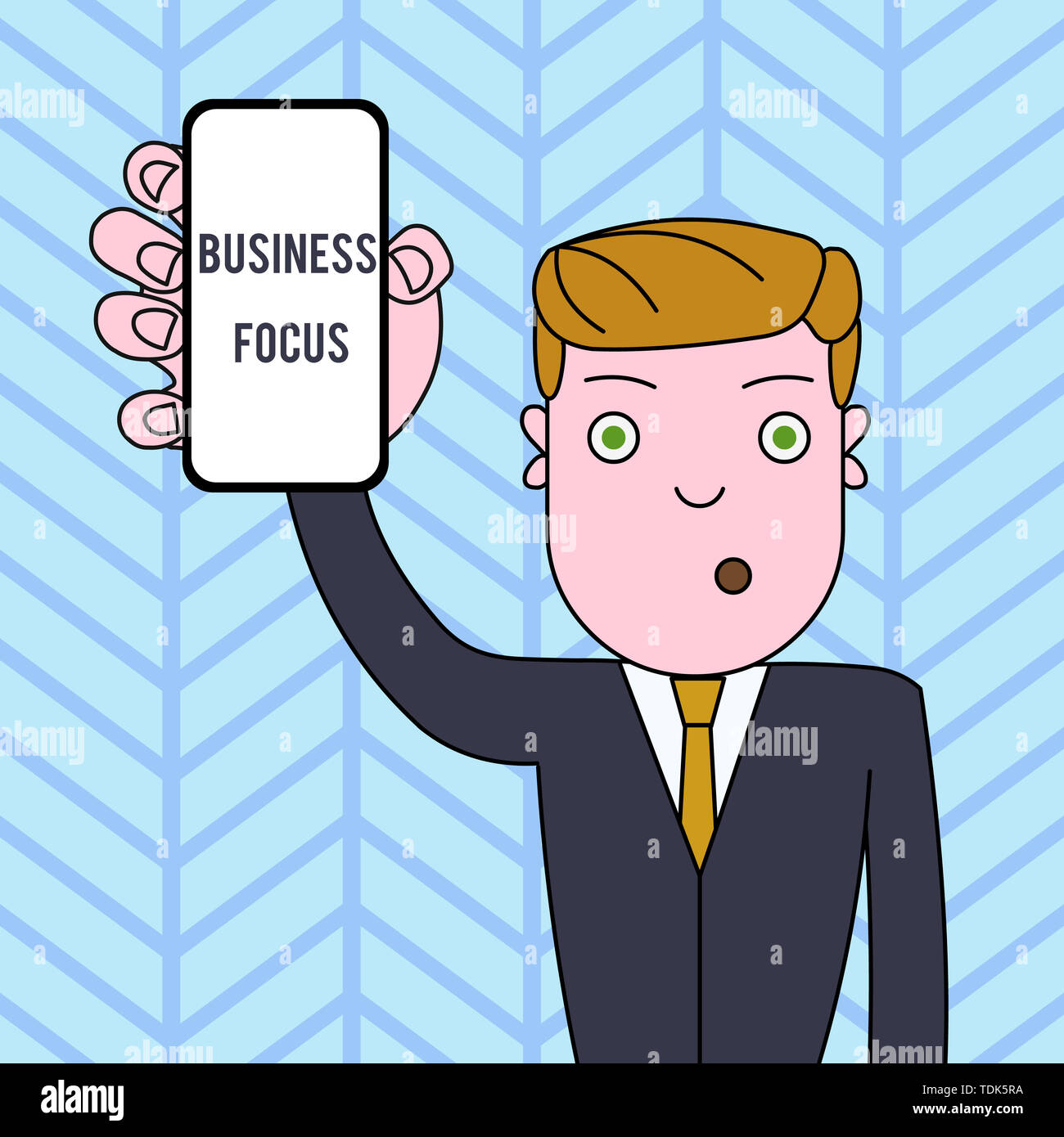 Conceptual Hand Writing Showing Business Focus Concept Meaning Serving The Needs Of The Client Full Attention On Details Man Holding Vertical Smartph Stock Photo Alamy