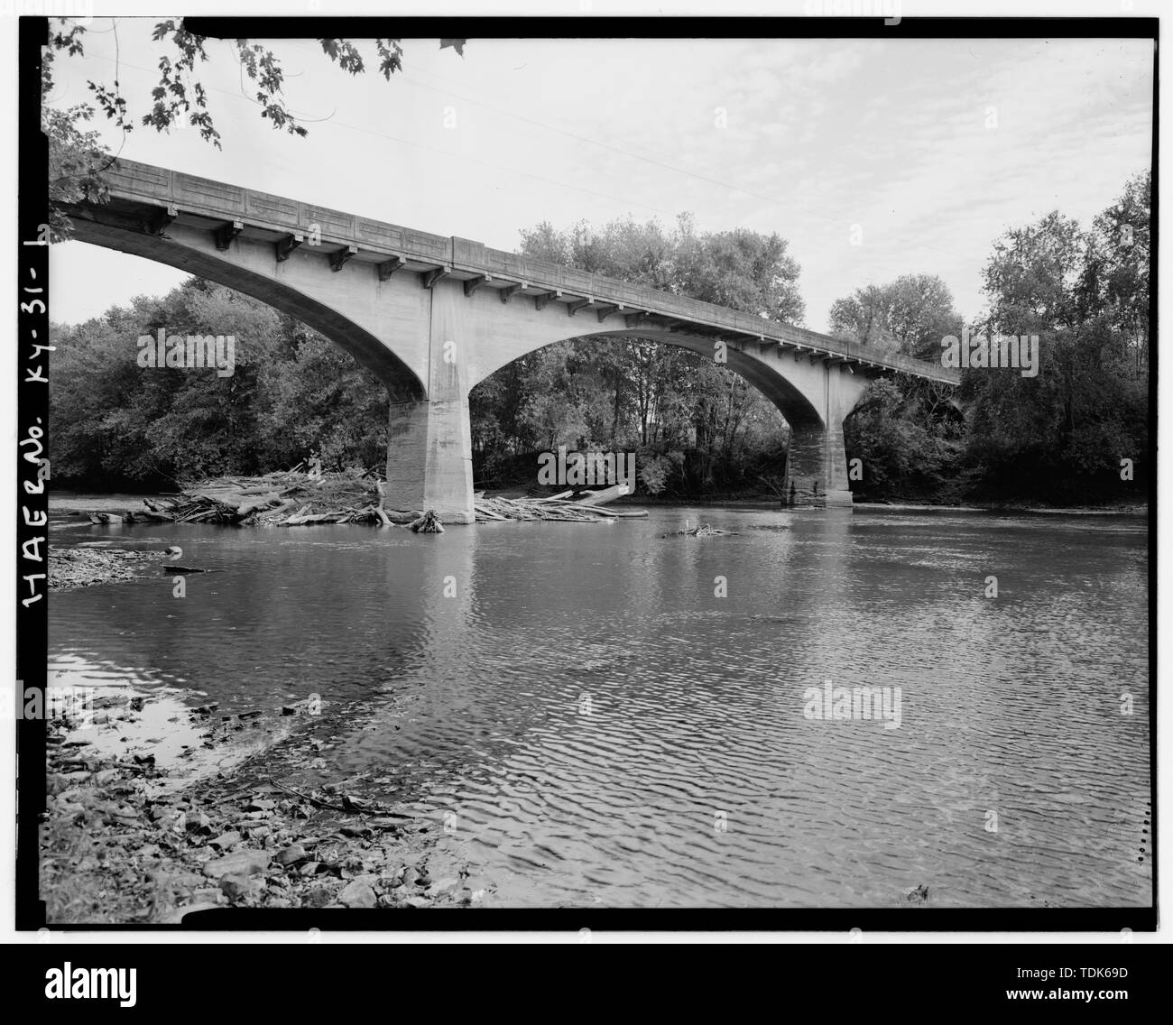 OVERALL SIDE VIEW, TAKEN FROM THE NORTHWEST Andrew J. Sullivan Bridge
