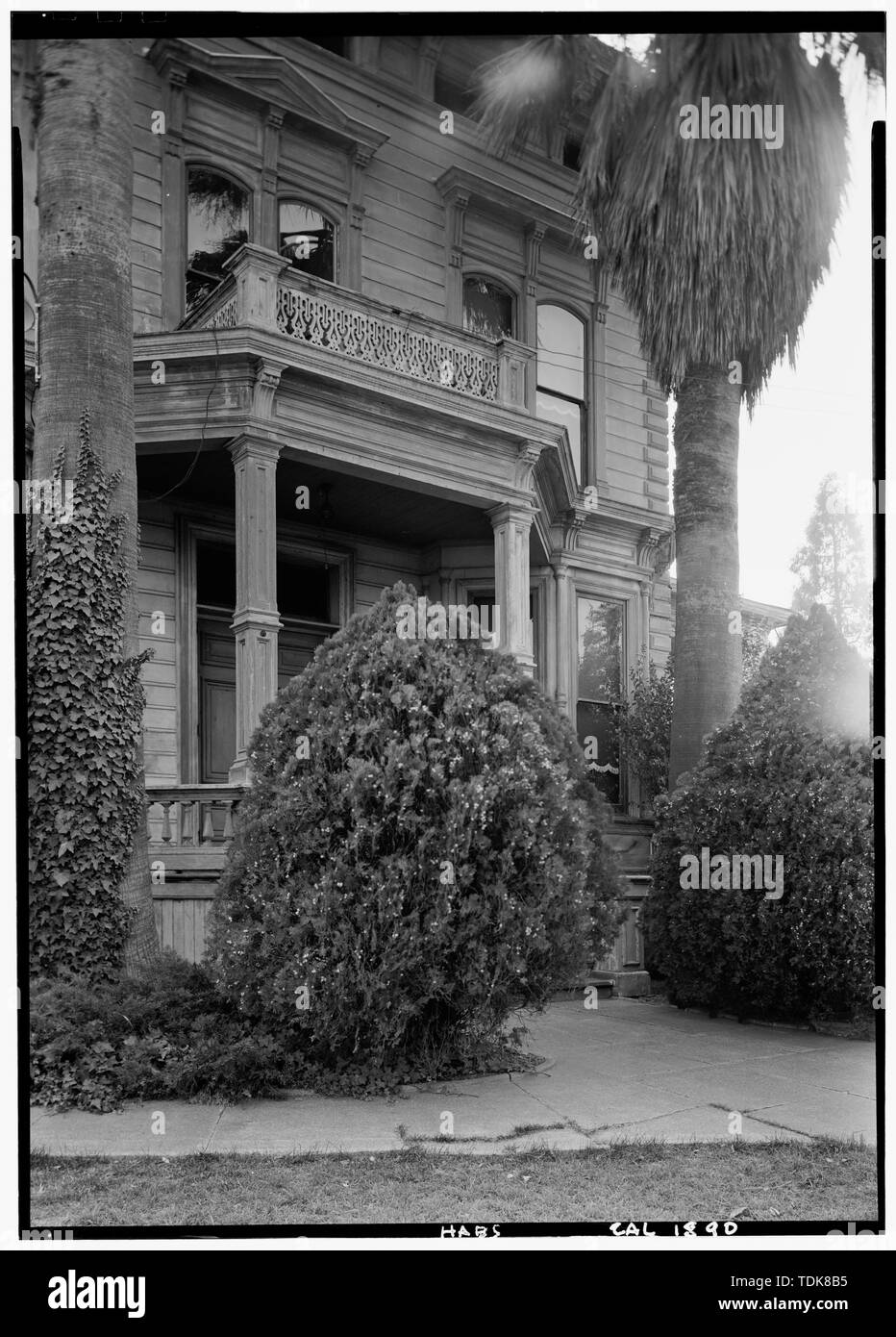 October 1960 FRONT (NORTH) ELEVATION John Muir House, Alhambra