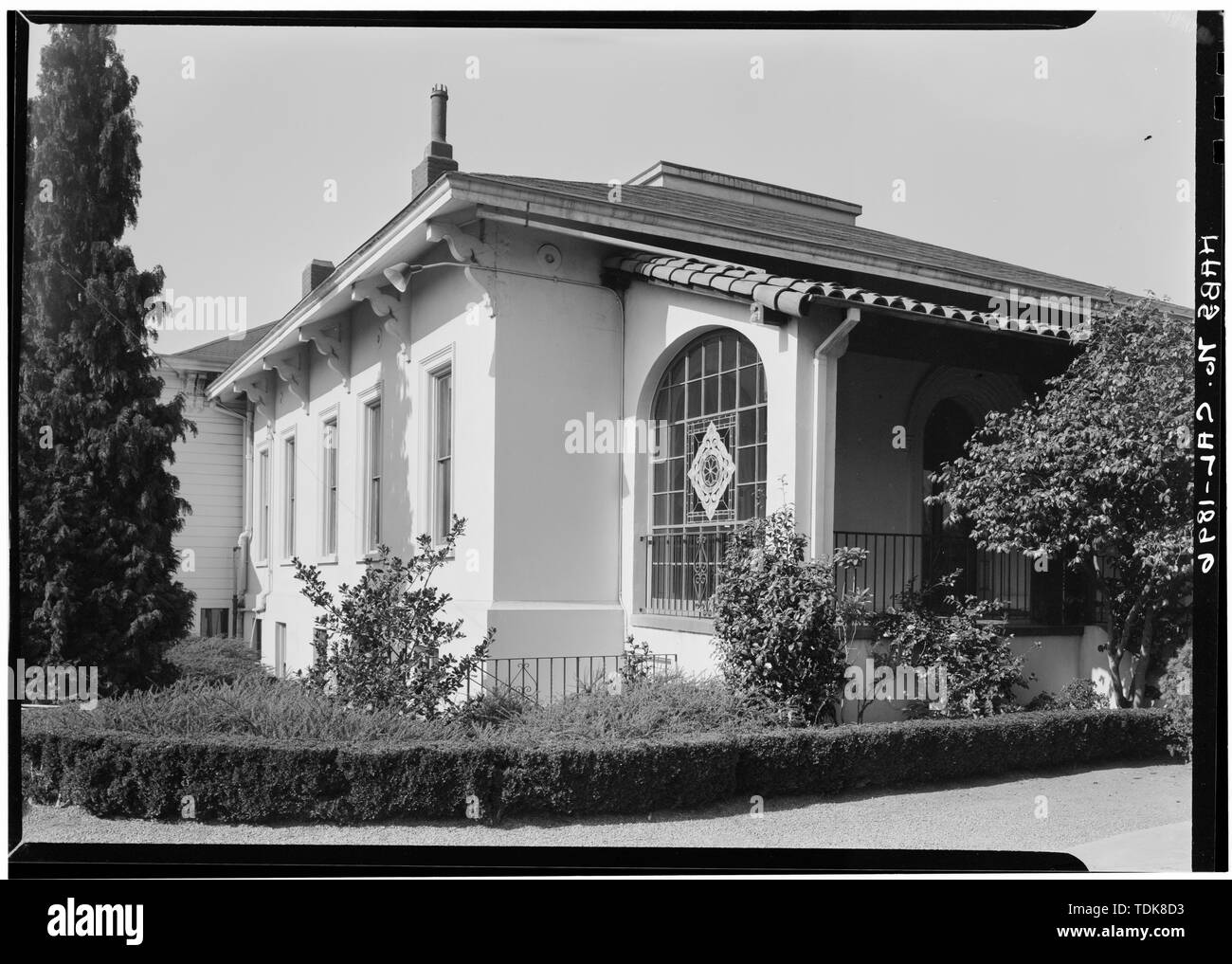 October 1960 NORTHEAST CORNER ELEVATION Ignacio Peralta House, 561