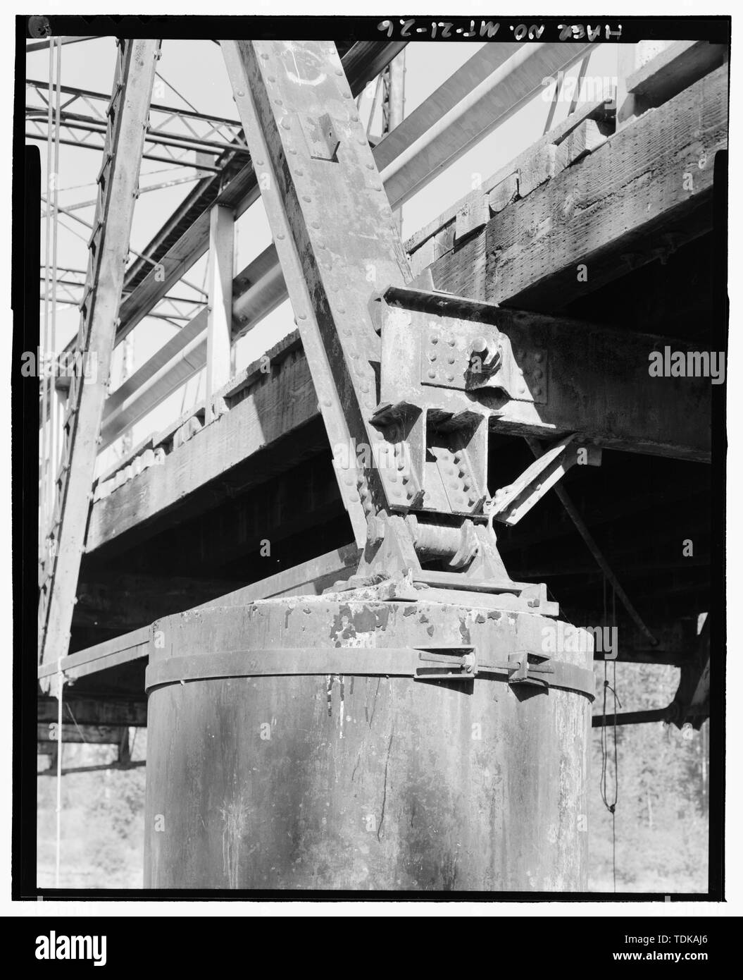  Old Steel Bridge, Spanning Flathead River on Steel Bridge Road