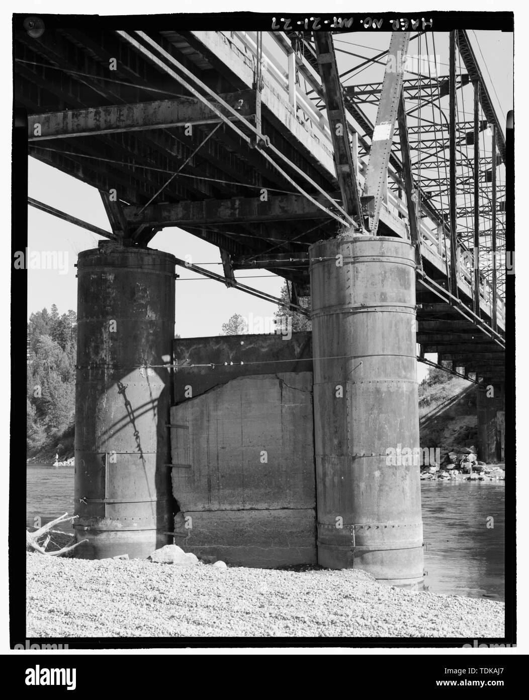  Old Steel Bridge, Spanning Flathead River on Steel Bridge Road