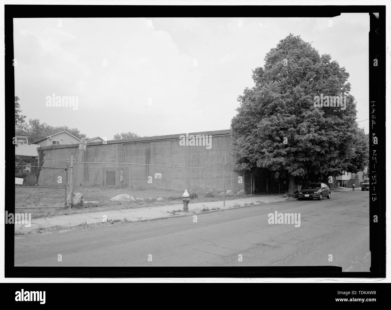 Open Cut No. 1, looking east Delaware, Lackawanna and Western Railroad, South Bergen Tunnel