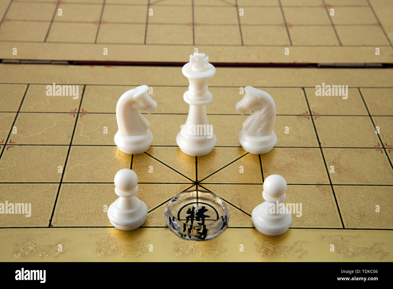 Checked Pattern For Chess Checkered patterns hi-res stock photography and images - Alamy