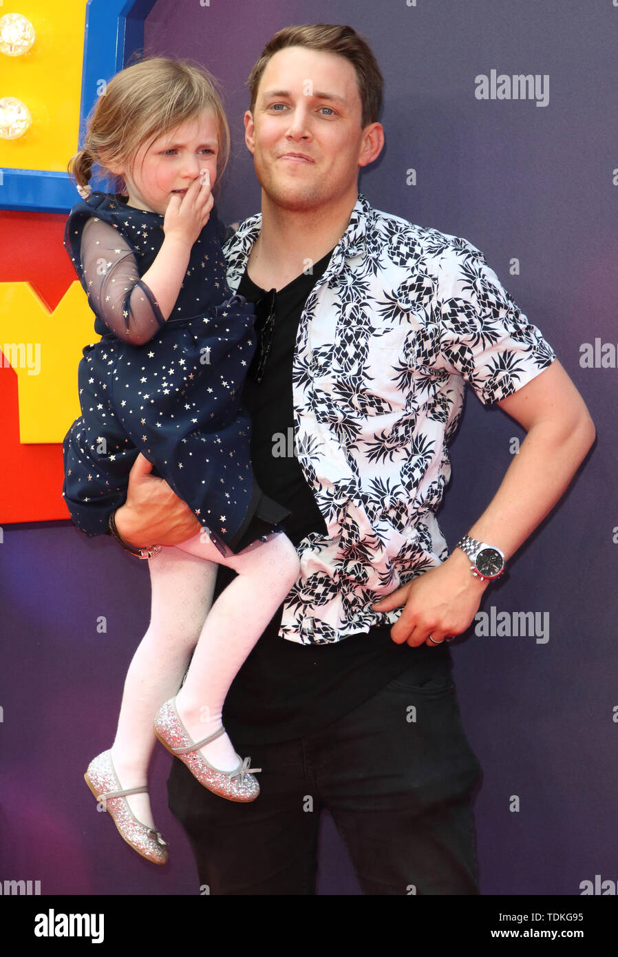 London, UK. 16th June, 2019. Chris Stark attends the European Premiere of Toy Story 4 at Odeon Luxe, Leicester Square in London. Credit: SOPA Images Limited/Alamy Live News Stock Photo