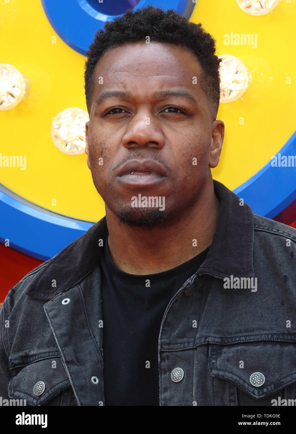 London, UK. 16th June, 2019. DJ Locksmith attends the European Premiere of Toy Story 4 at Odeon Luxe, Leicester Square in London. Credit: SOPA Images Limited/Alamy Live News Stock Photo