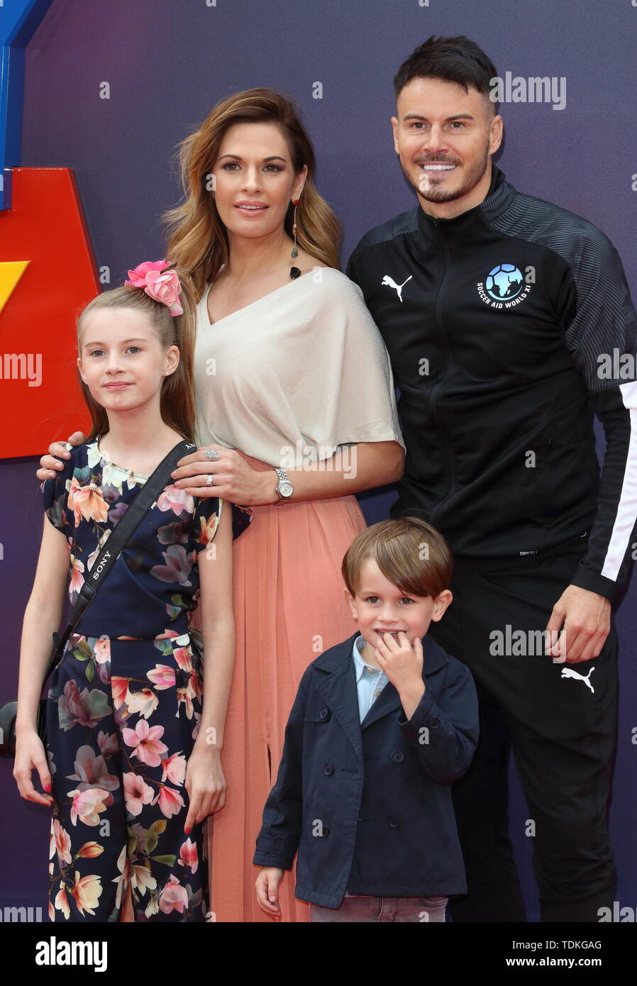 London, UK. 16th June, 2019. Billy Wingrove and family attend the European Premiere of Toy Story 4 at Odeon Luxe, Leicester Square in London. Credit: SOPA Images Limited/Alamy Live News Stock Photo