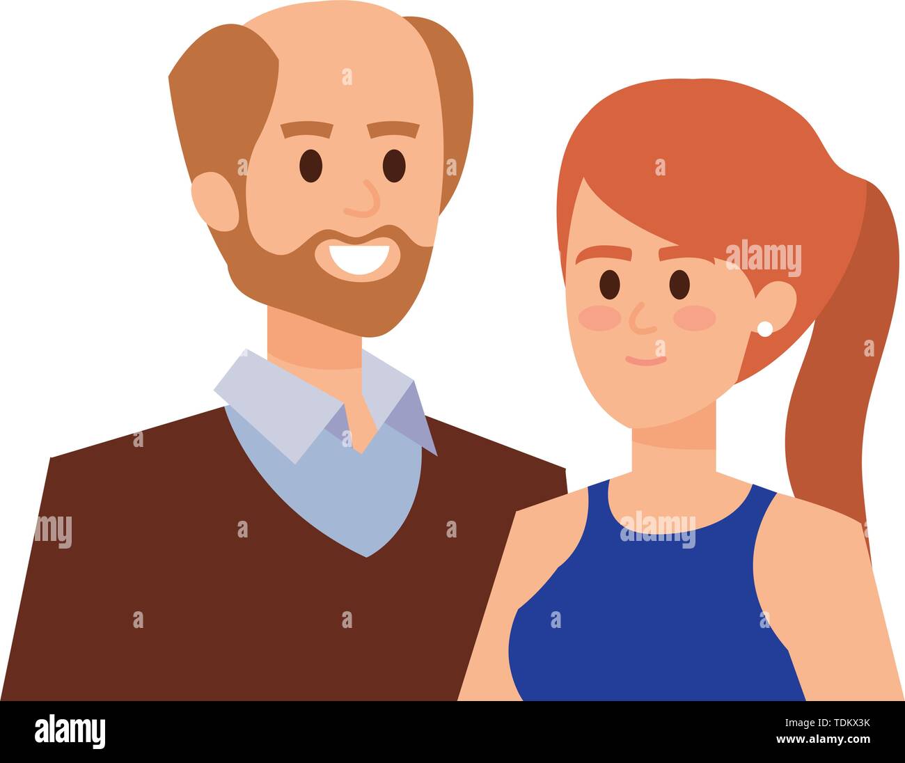 adults parents couple avatars characters Stock Vector Image & Art - Alamy