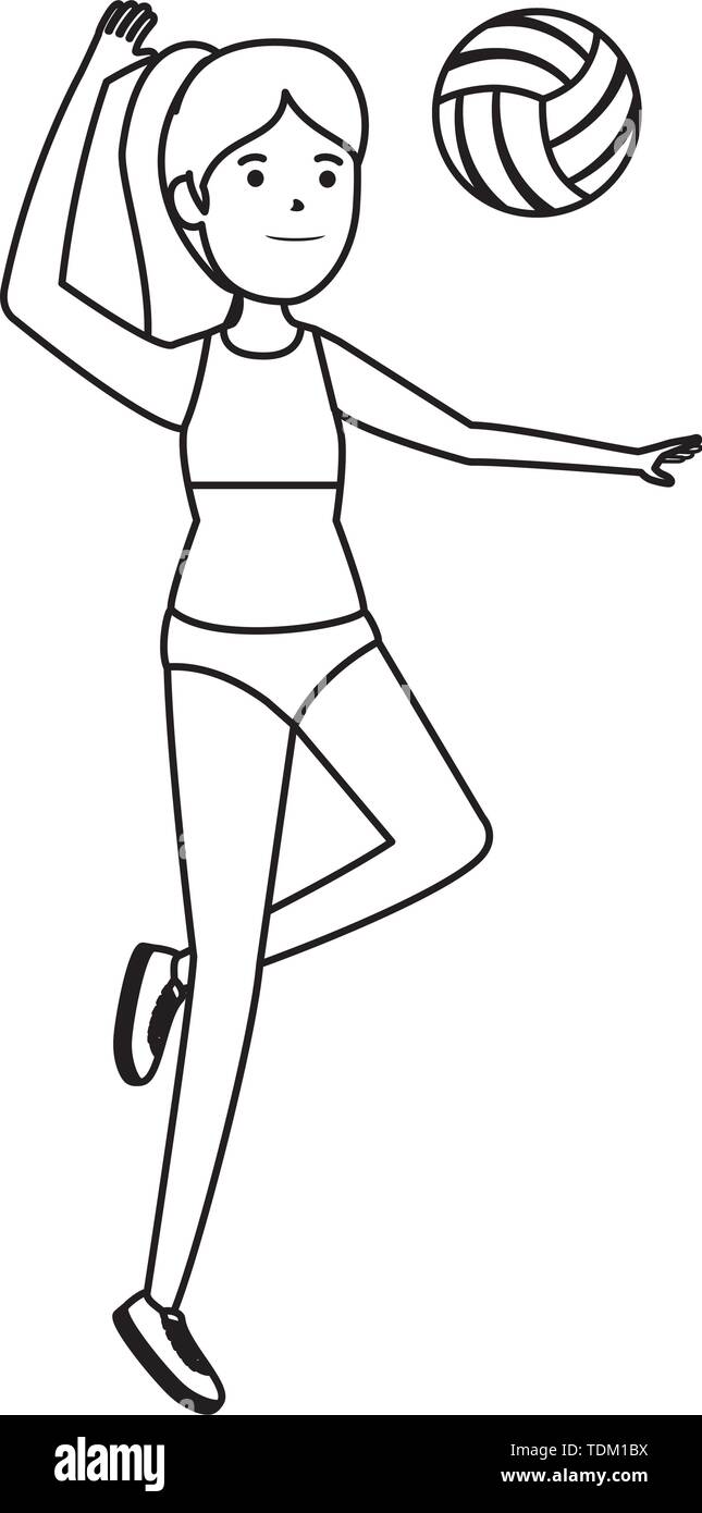 Youth volleyball practice hires stock photography and images Alamy