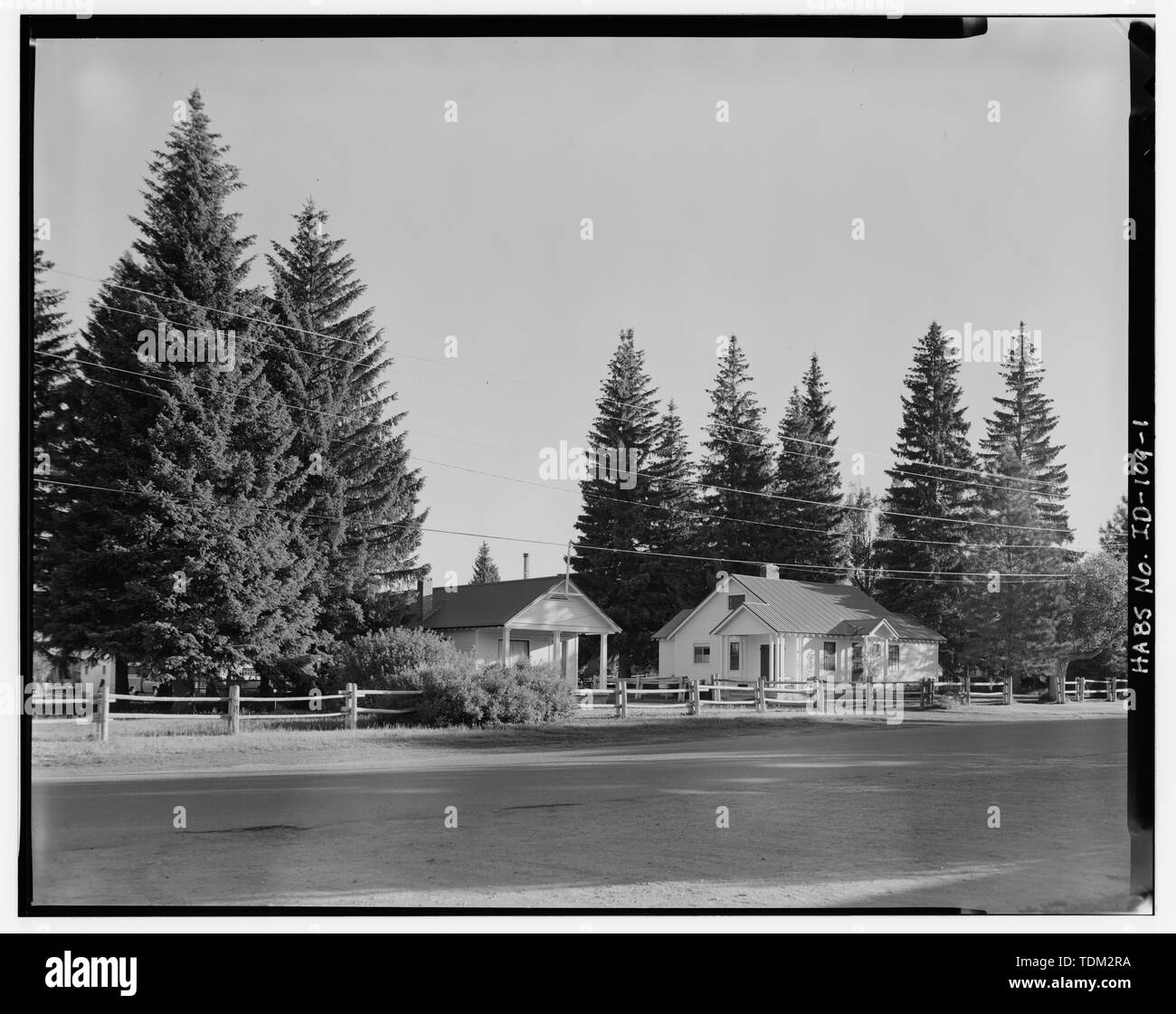 Overview of the Ketchum Administrative Site. View from the southwest of