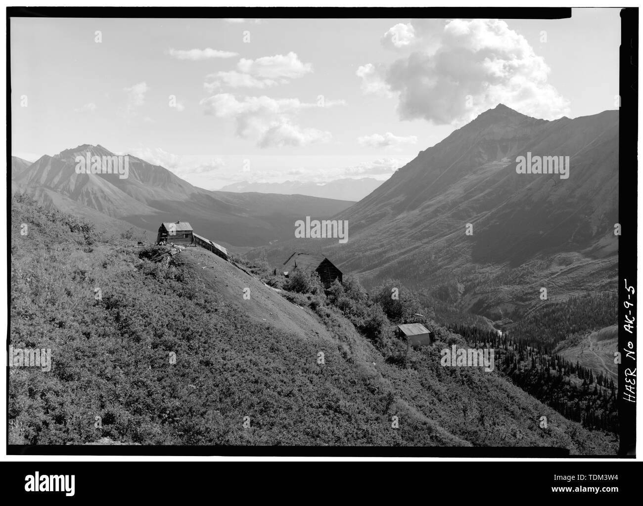 PANORAMA VIEW FROM UPPER CAMP ABOVE BUNKHOUSE Green Butte Copper