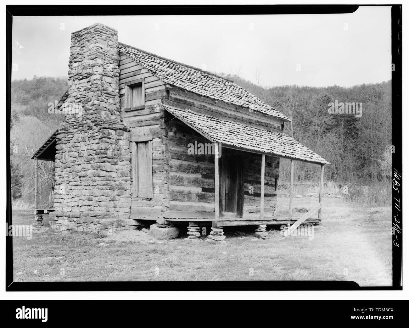 Perspective View Of East Front And North Side John Oliver