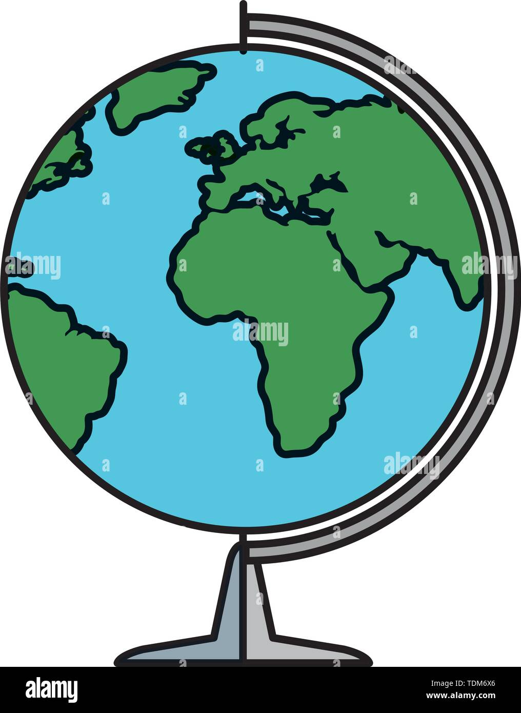 world planet map education icon Stock Vector Image & Art - Alamy