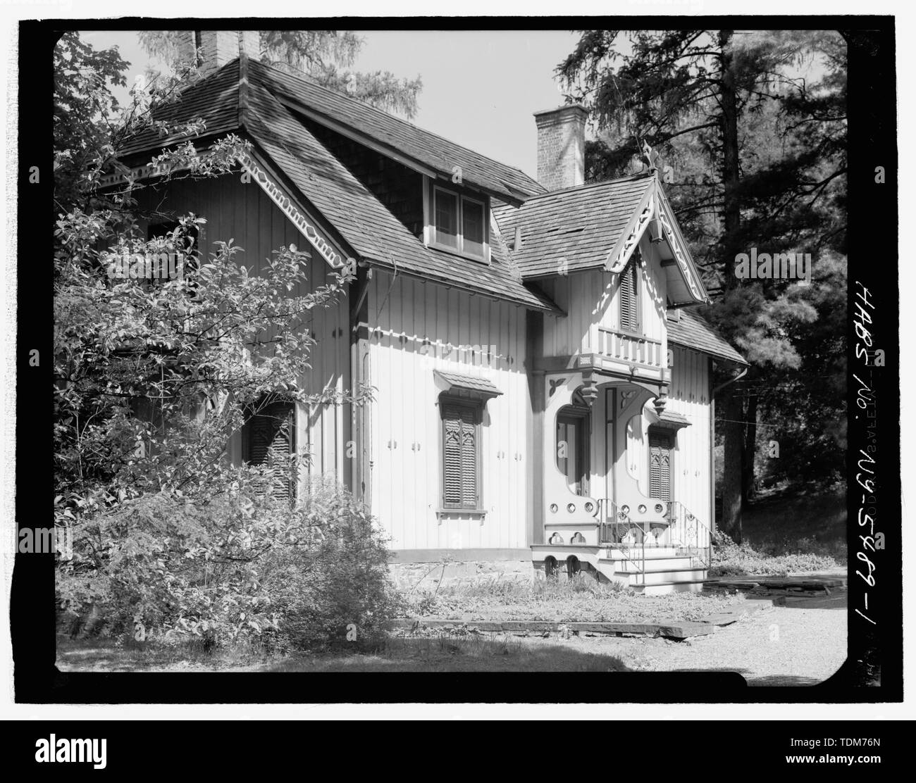 PERSPECTIVE VIEW OF MAIN ELEVATION Springside, Academy Street