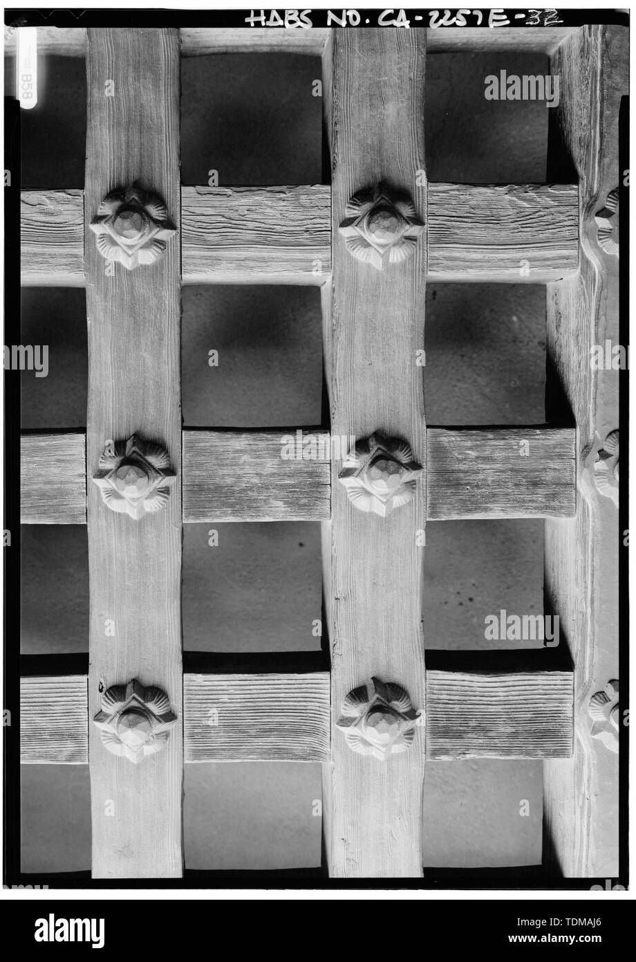 Pavilion Interior Detail Of Door Death Valley Ranch Power