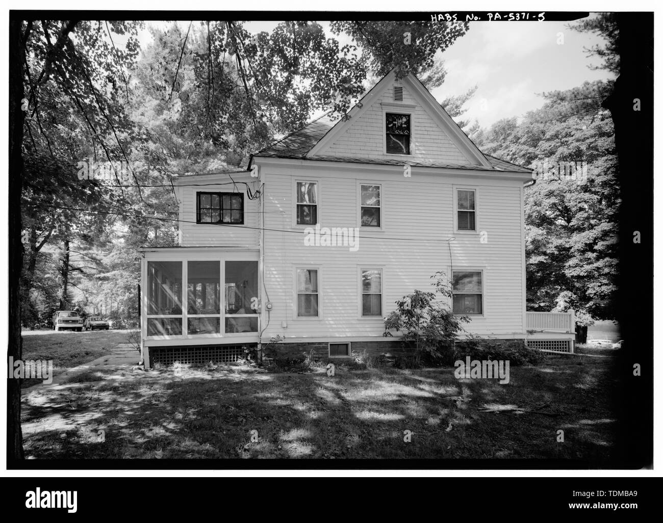 PERSPECTIVE FROM SOUTH Zane Grey House, West side of Scenic Drive