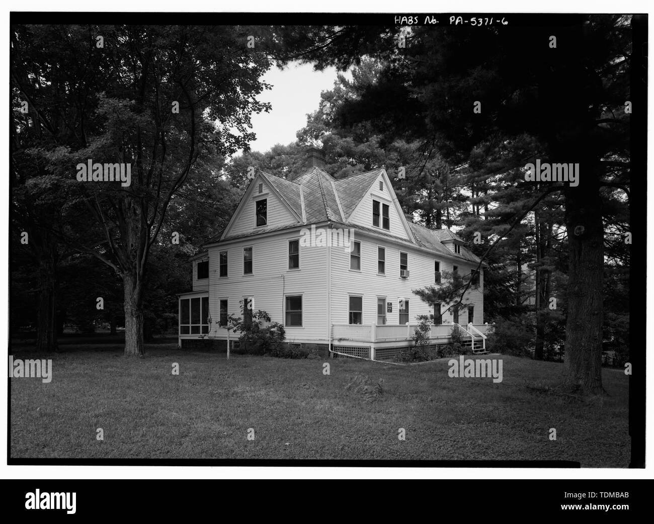 PERSPECTIVE FROM SOUTHEAST Zane Grey House, West side of Scenic Drive