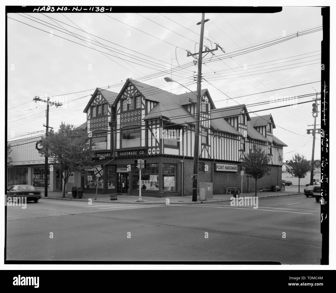 PERSPECTIVE VIEW LOOKING SOUTHEAST Point Pleasant Hardware Company