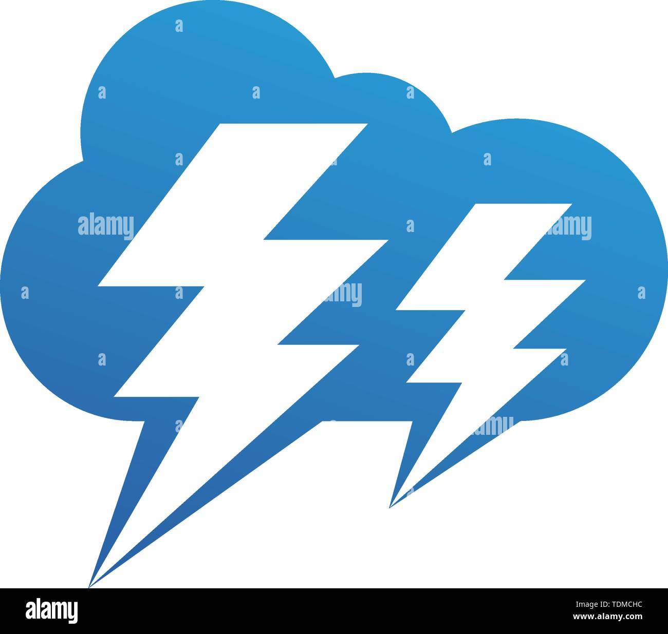 Lightning bolt flash thunderbolt icons vectors Stock Vector Image & Art ...