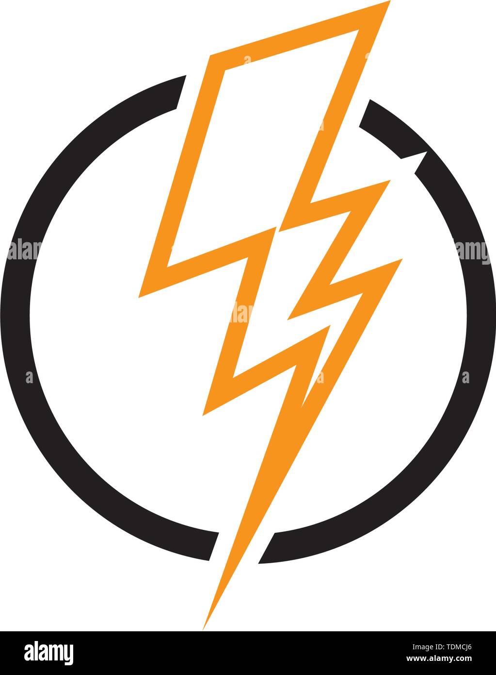 Lightning bolt flash thunderbolt icons vectors Stock Vector Image & Art Alamy