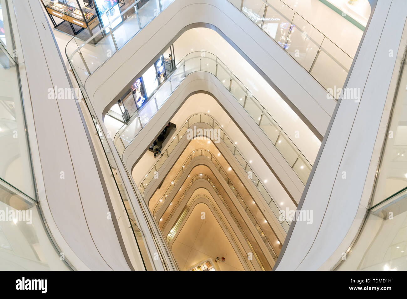 IFS mall elevator Stock Photo - Alamy
