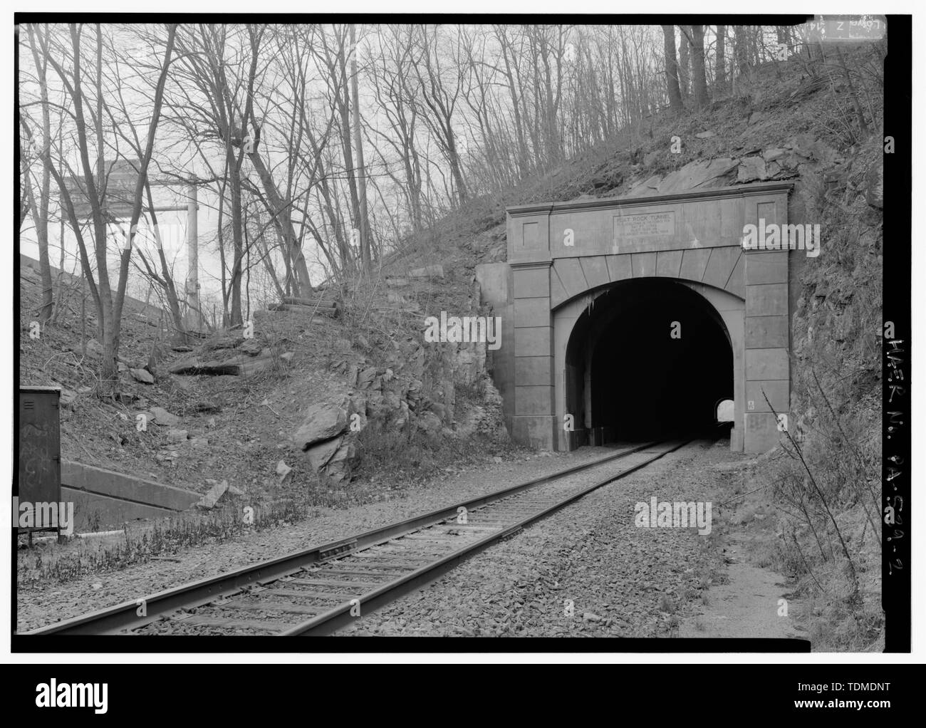 PERSPECTIVE VIEW OF WESTERN PORTAL, LOOKING SE. Philadelphia and