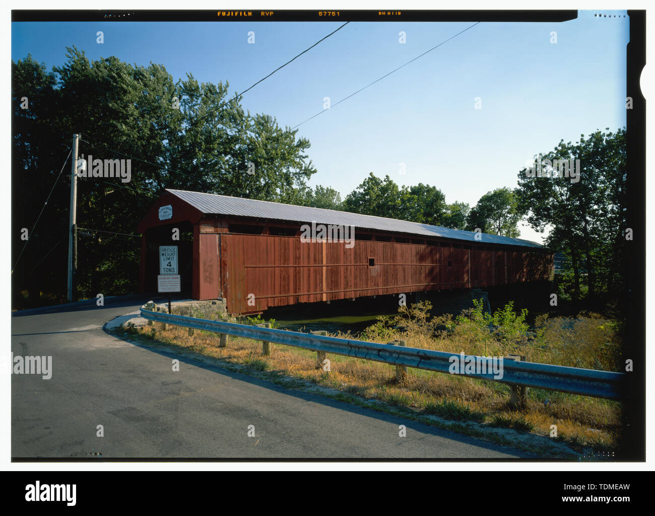 PERSPECTIVE, LOOKING SOUTHWEST. Eldean Bridge, Spanning Great Miami