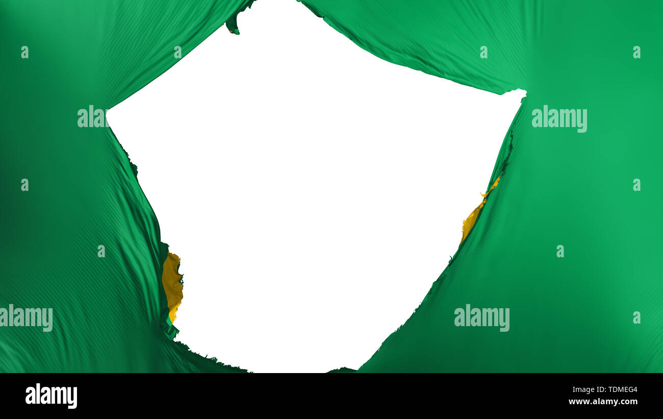 Cracked Mauritania flag Stock Photo - Alamy