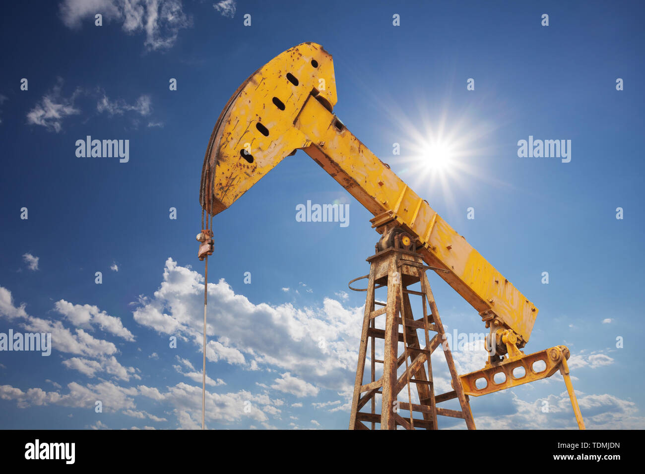 Oil industry equipment Stock Photo Alamy