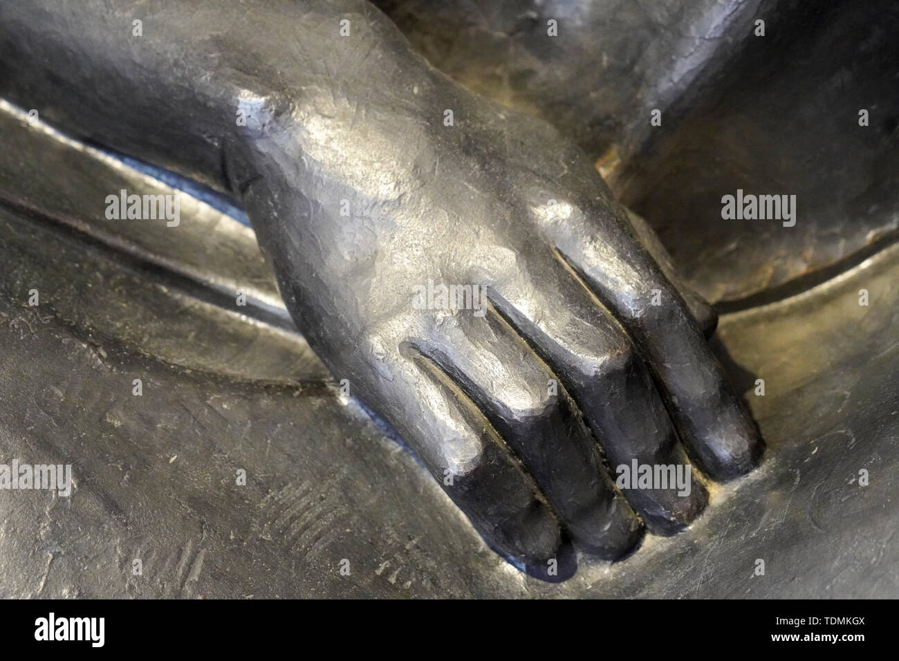 close up details of a bronze Sculpture by Mario Aguirre Roa at the ...