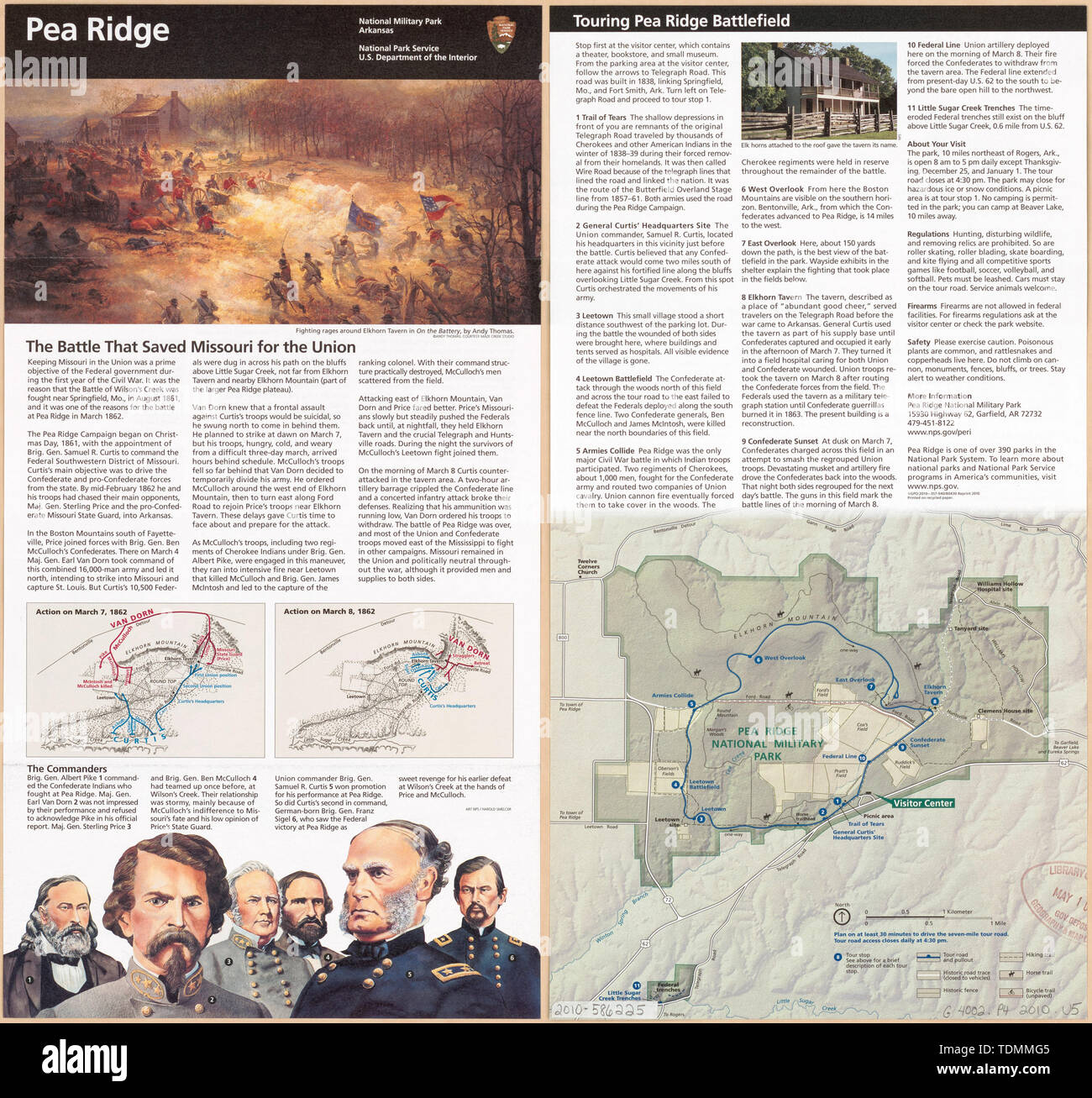Pea Ridge Map Map of the battlefield of pea ridge hi-res stock photography and images ...