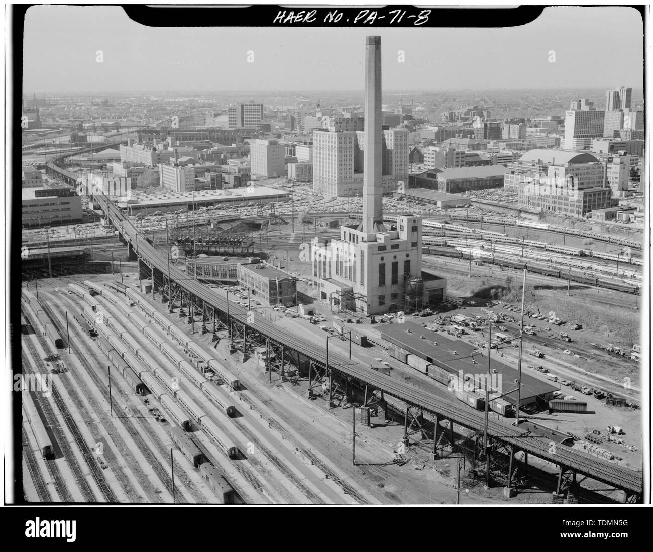 Pennsylvania Railroad 30th Street Station Powerhouse. Philadelphia