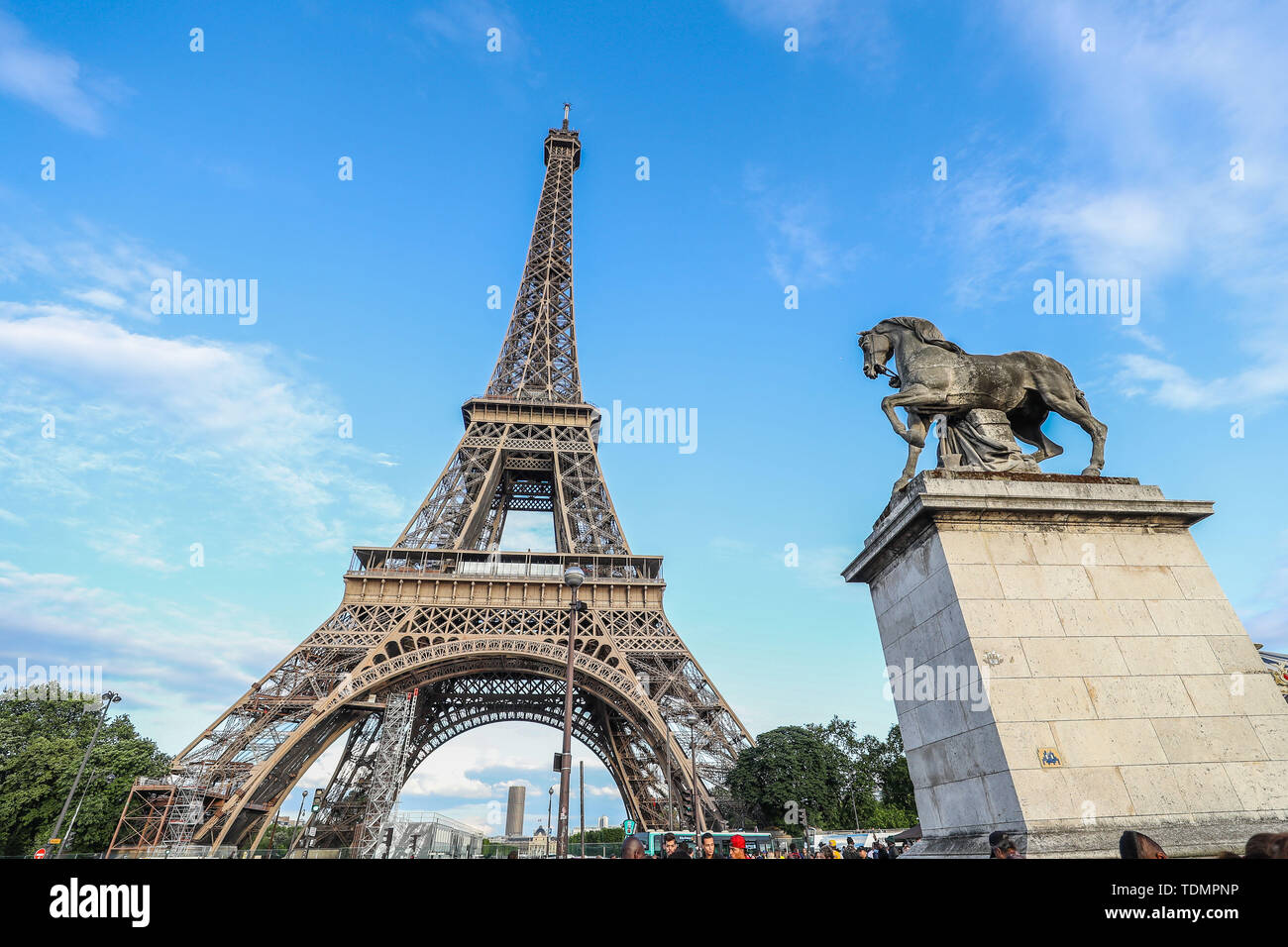 Eiffel Tower Is A 19th Century Iron Lattice Tower Located On The Champ De Mars In Paris Which Has Become A World Icon Of France The Tower Which Is The Tallest Building