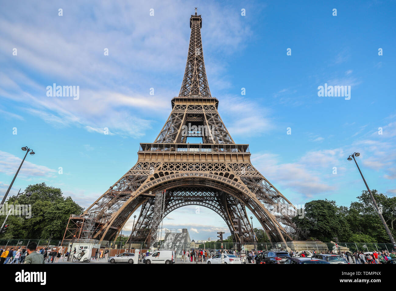 Eiffel Tower Is A 19th Century Iron Lattice Tower Located On The Champ De Mars In Paris Which Has Become A World Icon Of France The Tower Which Is The Tallest Building