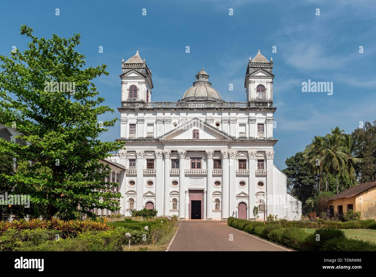 St. Cajetan Church, Old Goa, India Stock Photo