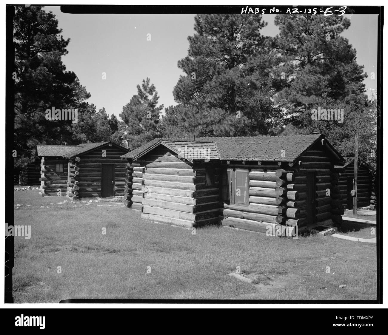 Pioneer Cabin Looking Southwest Grand Canyon Lodge Pioneer